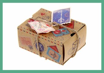 Красивая коробка для посылки Посылка